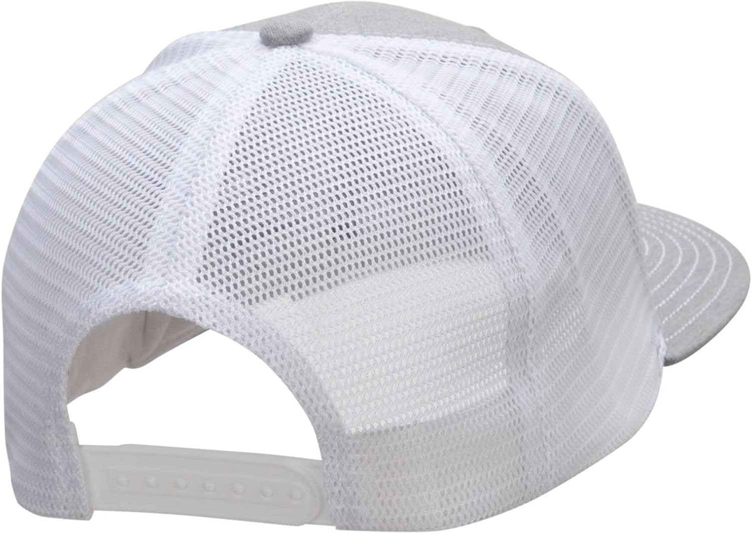 e4Hats.com Breast Cancer Awareness Symbol 6 Panel Structured Deluxe Trucker Cap