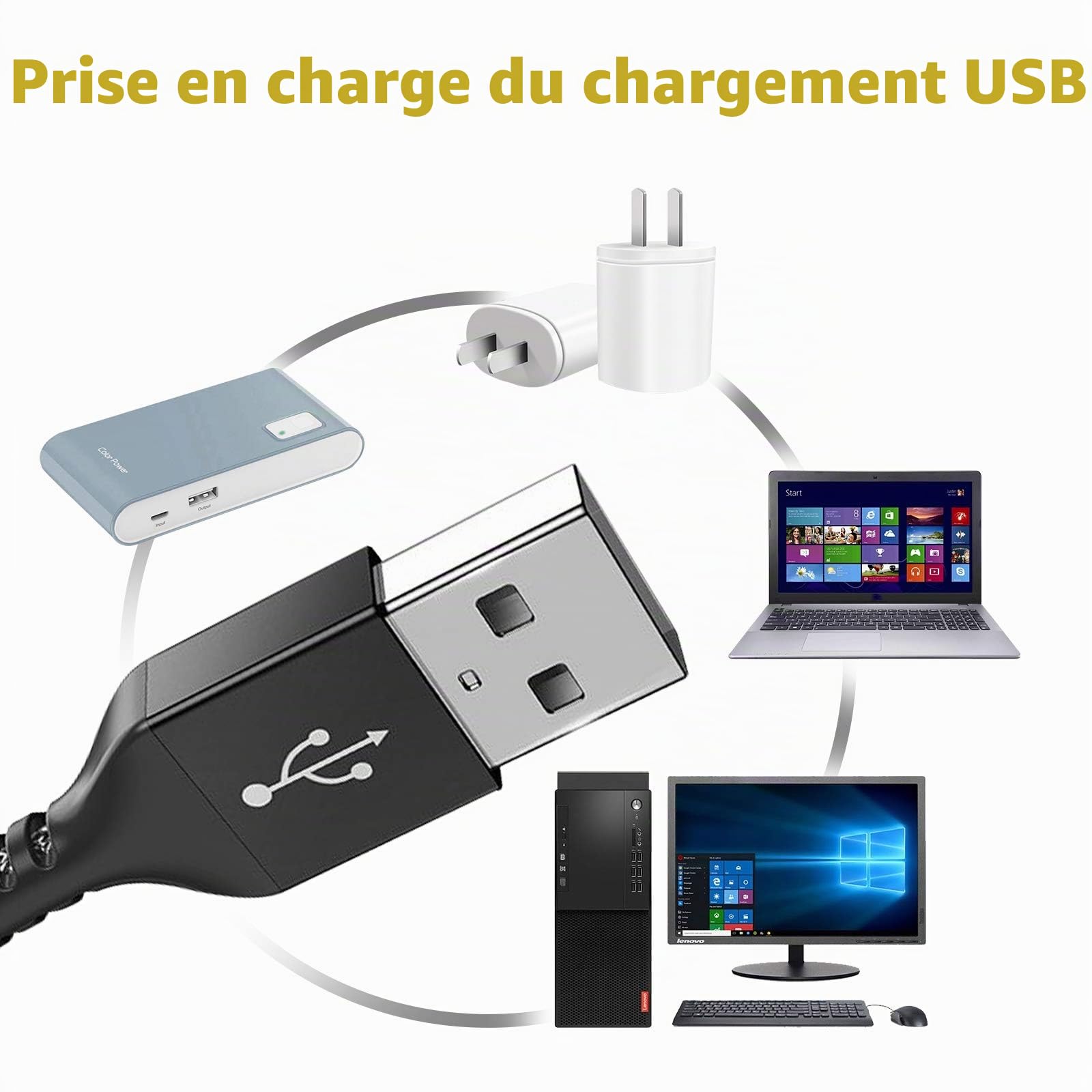 AGM Selfie Ring Light avec Col de Cygne 24", 3 Modes d'Eclairage, Support de Téléphone Portable, Lumière Dimmable pour Maquillage, Photos, Vidéos, Lectures, Live Streaming