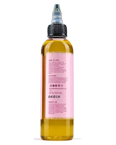Miniatura 6 de The Mane Attraction Aceite capilar para todo tipo de cabello, infundido con aceite de romero, aceite de ricino y aceite de semillas negras, estimula