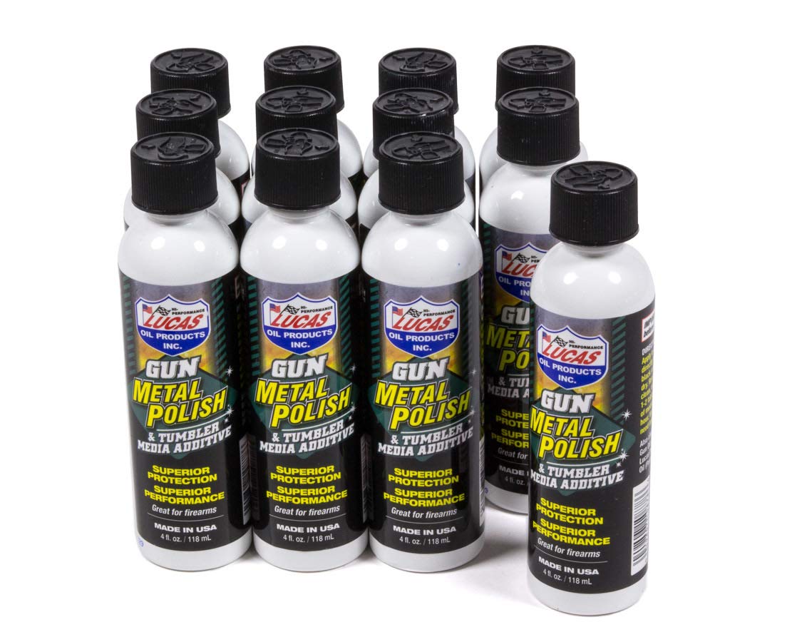 Amazon.com: Lucas Oil 10878-12 Gun Metal Polish Case (12 x 4oz