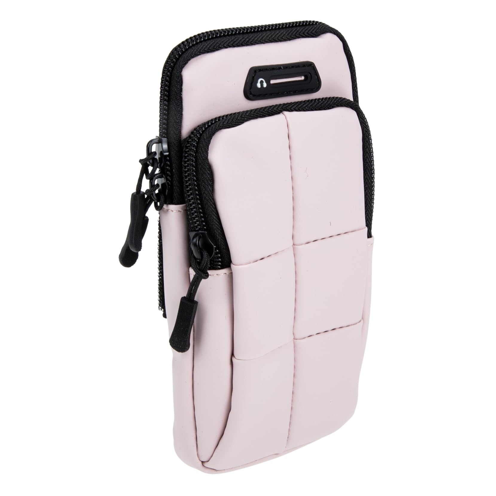 DOITOOL Running Phone Arm Bag Mobile Phone Bag Oxford (cloth) Men and Women Wrist Pink