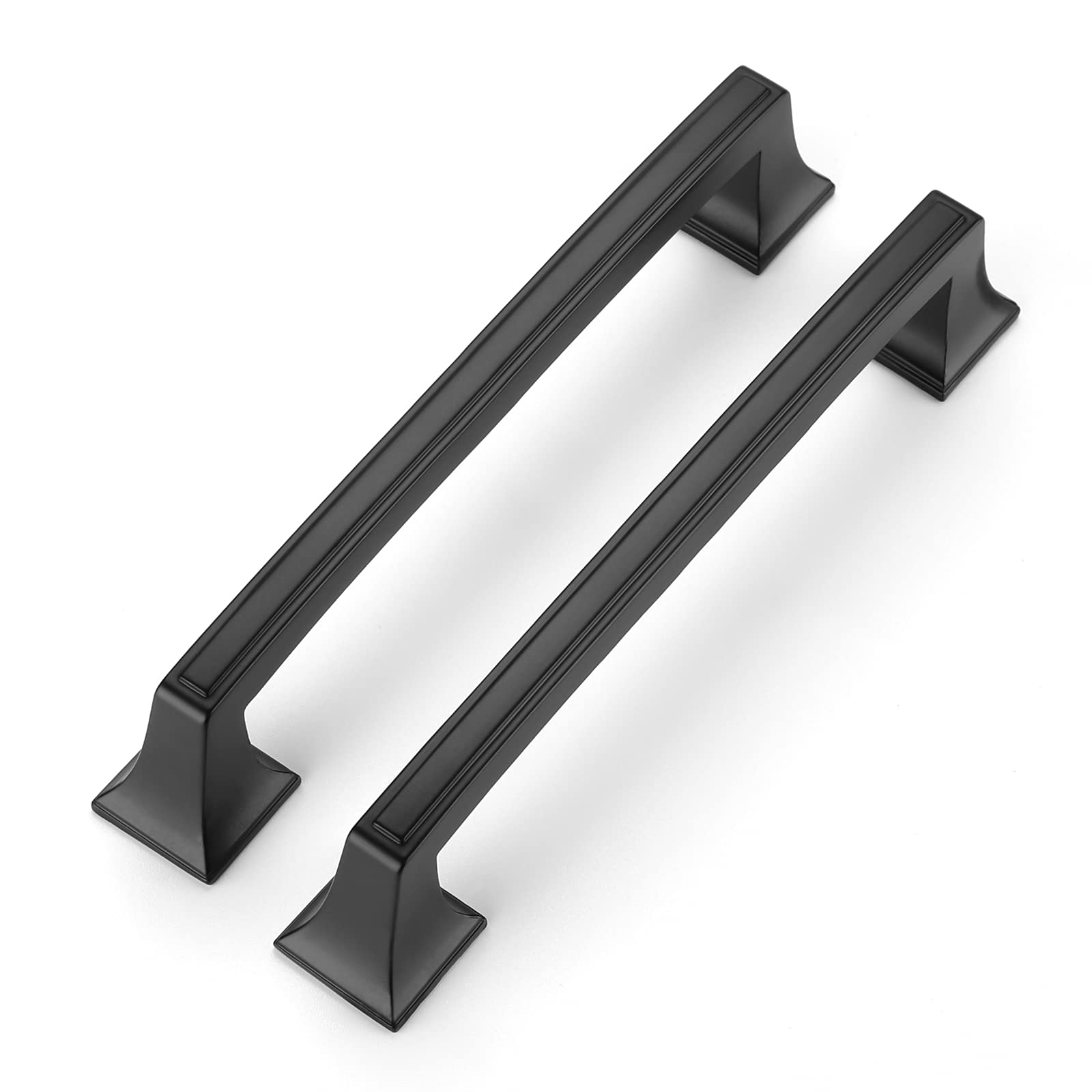 Buy 10Pack Black Pulls Matte Black Handles, Haidms