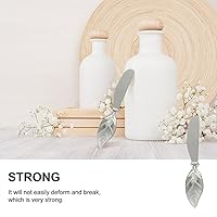 Vista 9 de Kichvoe Herramienta de corte de queso de mantequilla de mantequilla, cuchillos de crema, esparcidor de queso de hoja, cortador de queso, esparcidor