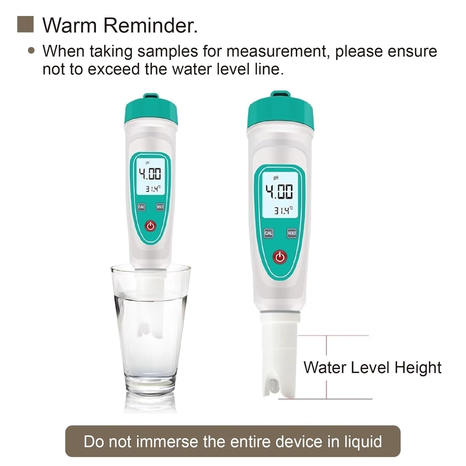 TDS Meter, TDS Meter Pen-Type Digital Water Quality Tester Conductivity and Salinity Meter pH Tester for Drinking Water and Aquariums,Digital Water Tester(TDS-1L-0-2500)