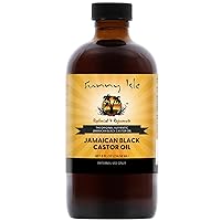 Vista 11 de Aceite de ricino jamaicano Sunny Isle para piel y cuerpo, extra oscuro, bote de 4 onzas