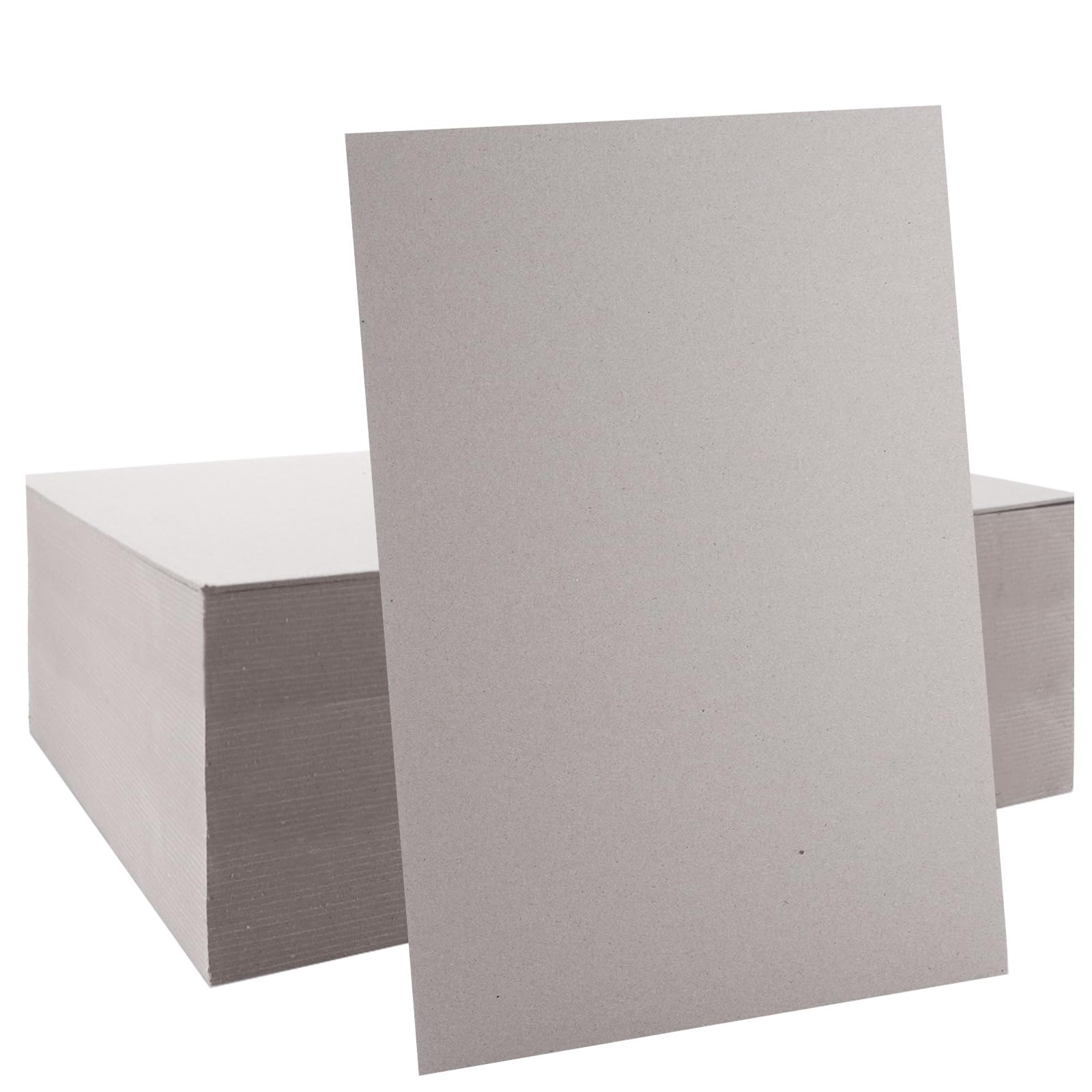 WOPPLXY A3 Greyboard 50 Sheets, 1500 Micron Grey Board A3 Mount Backing Board