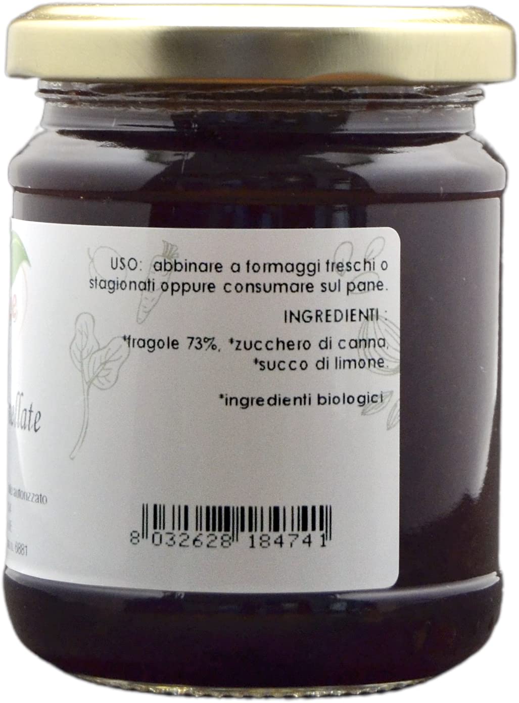 Cesto Regalo con Prodotti Artigianali Biologici - Fichi, Fragole, Zucche Caramellati Bio - Bundle regalo L'ALTERNATIVO