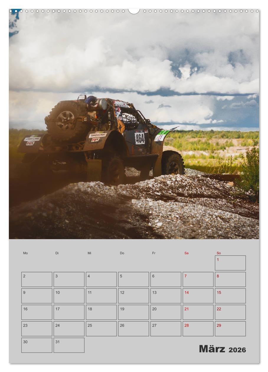 RALLYE RAID - Saison Planer (hochwertiger Premium Wandkalender 2026 DIN A2 hoch), Kunstdruck in Hochglanz: Für Fahrer, Teams, Fans oder Familie - Ein ... eindrucksvollen Aufnahmen (CALVENDO Sport)