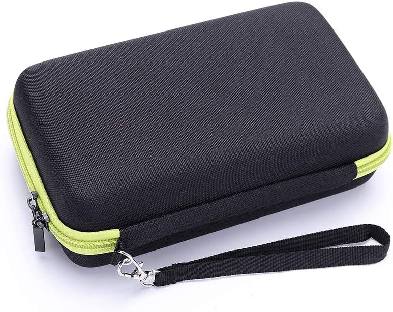 Image of M.G.R.J Portable Carrying Case Cover for Philips Norelco OneBlade Electric Trimmer Shaver QP2520 /90,QP2520 /70, QP2520, QP2530, QP2620, QP2630 (Hard|EVA|Black)