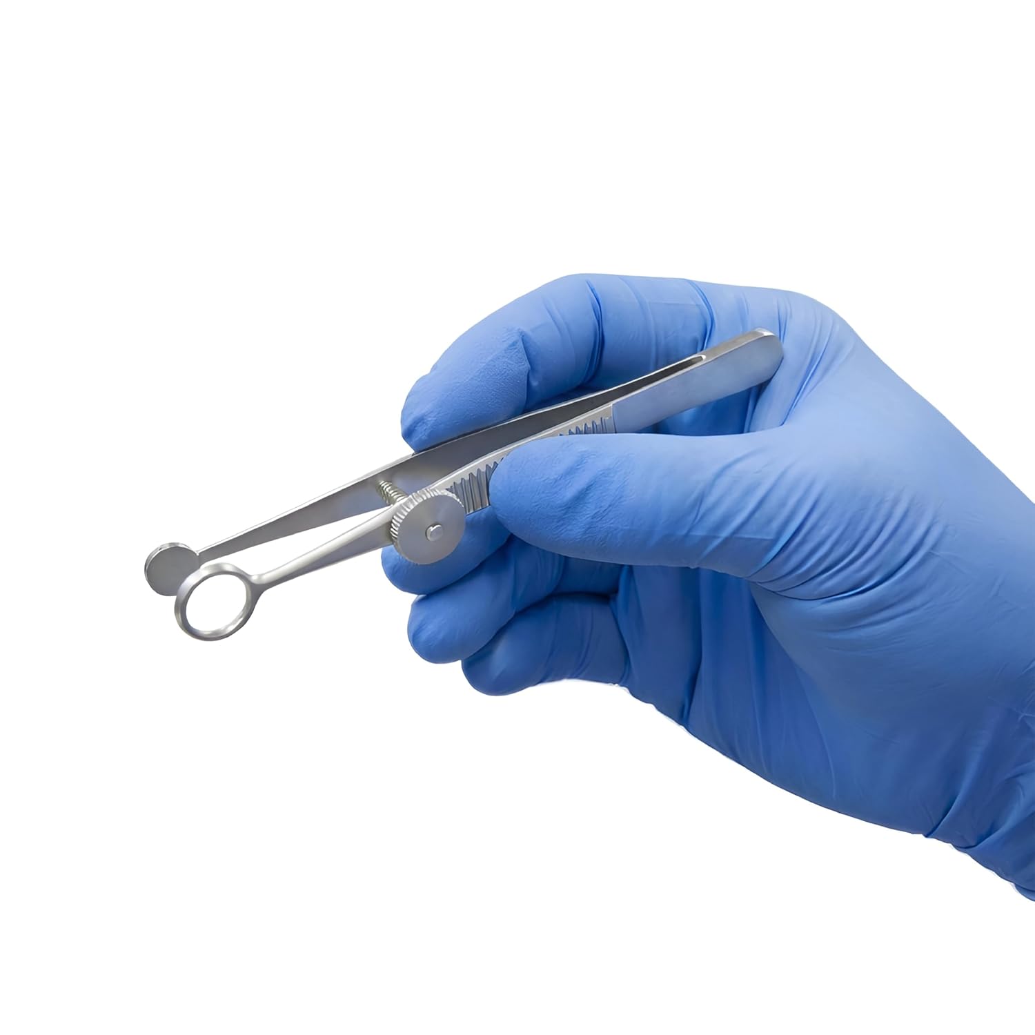 Stellmacher Ayer Chalazion Forceps 9cm – Stainless Steel Ophthalmic Training Instrument, 8mm Inner Diameter, Precision Eyelid Clamp Tool (Ayer Chalazion)