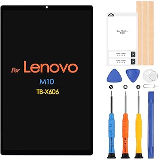 TB-X606 LCD Display for Lenovo Tab M10 Plus Screen Replacement, LCD Screen Replacement Kits for Lenovo Tab M10 Plus TB-X606 TB-X606F 10.3 inch Touch Screen Digitizer Full Assembly with Repair Kit