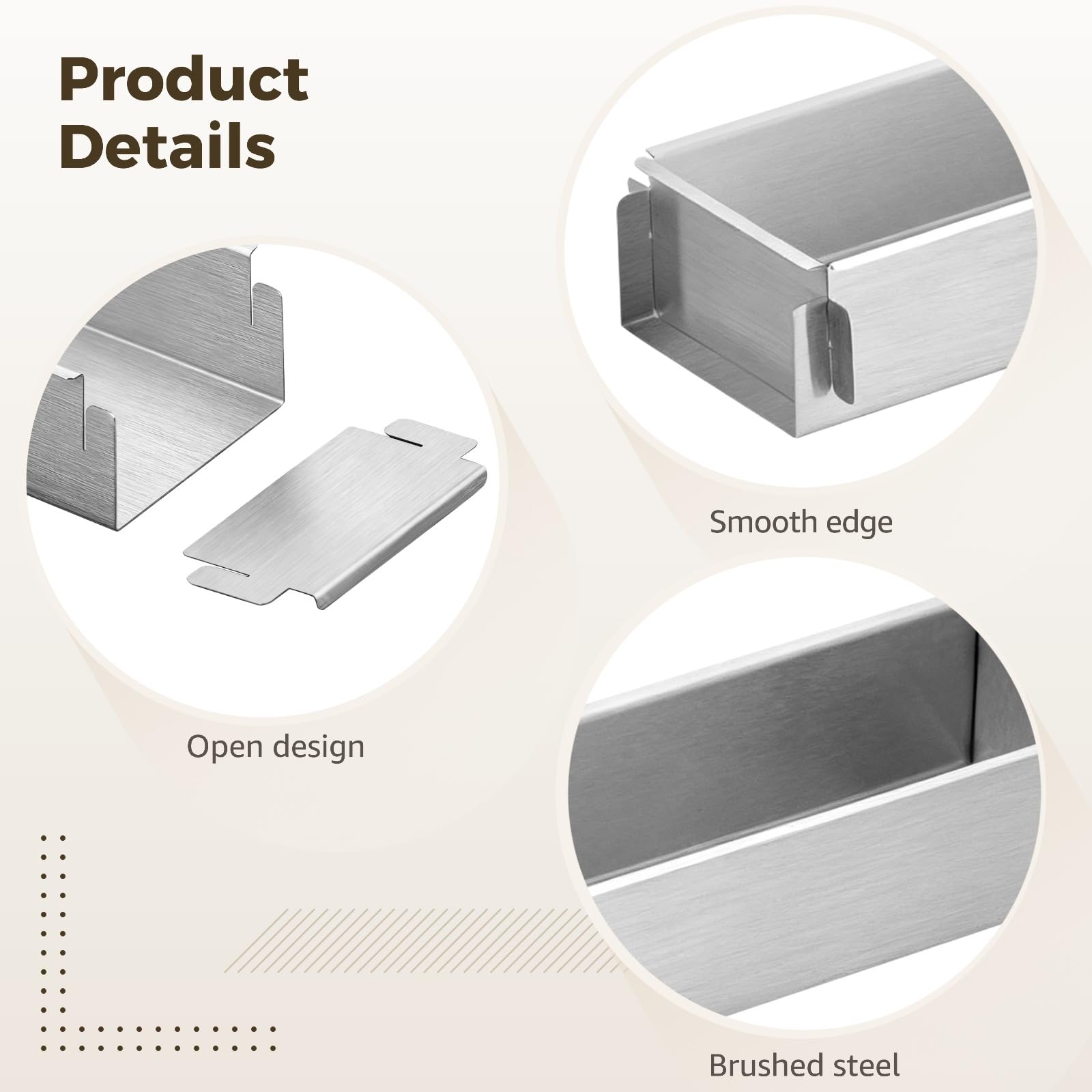 Rechteckige Kuchenform, 40 x 10 x 6 cm Edelstahl-Tiramisu-Form mit abnehmbarer Seite, 6 cm tiefe rechteckige Backform, professionelle Formen für Tiramisu und Schichttorten