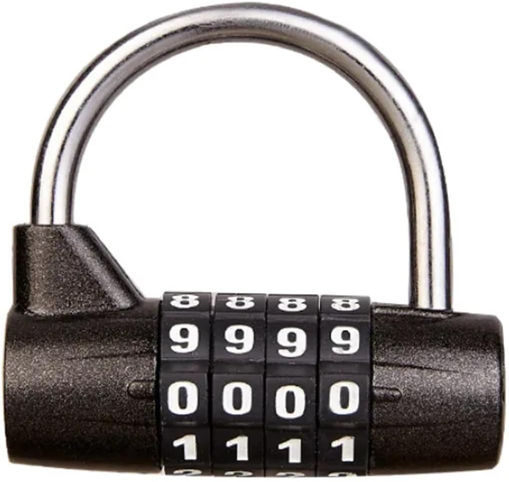 Password 4-Digit Secret Code Tool Small Padlock 1Pcs(8)
