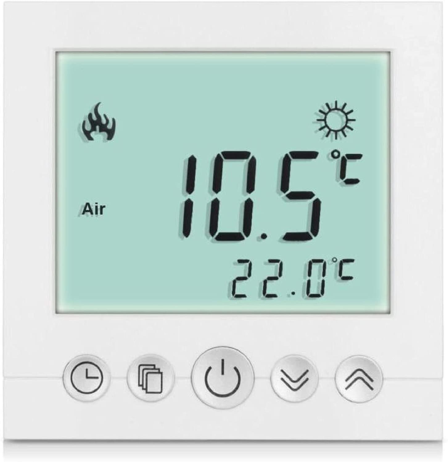 Raumthermostat Thermostat programmierbar LED Display WIFI ANDROID IOS APP SAX869