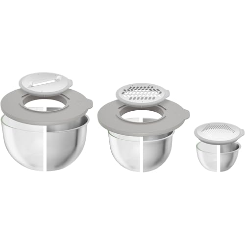 Image of ZWILLING Fresh & Save BOWLS 5-pc Vacuum Bowl Accessory Set, Includes Lids and Pump Adapter, BPA-Free, Durable, Compatible with Glass and Stainless Steel Bowls