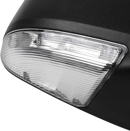 Miniatura 2 de SCITOO Espejo de visión lateral del pasajero lado derecho apto para 2009-2010 para Dodge para Ram 1500 2011-2013 para Ram 1500 Manual Plegable