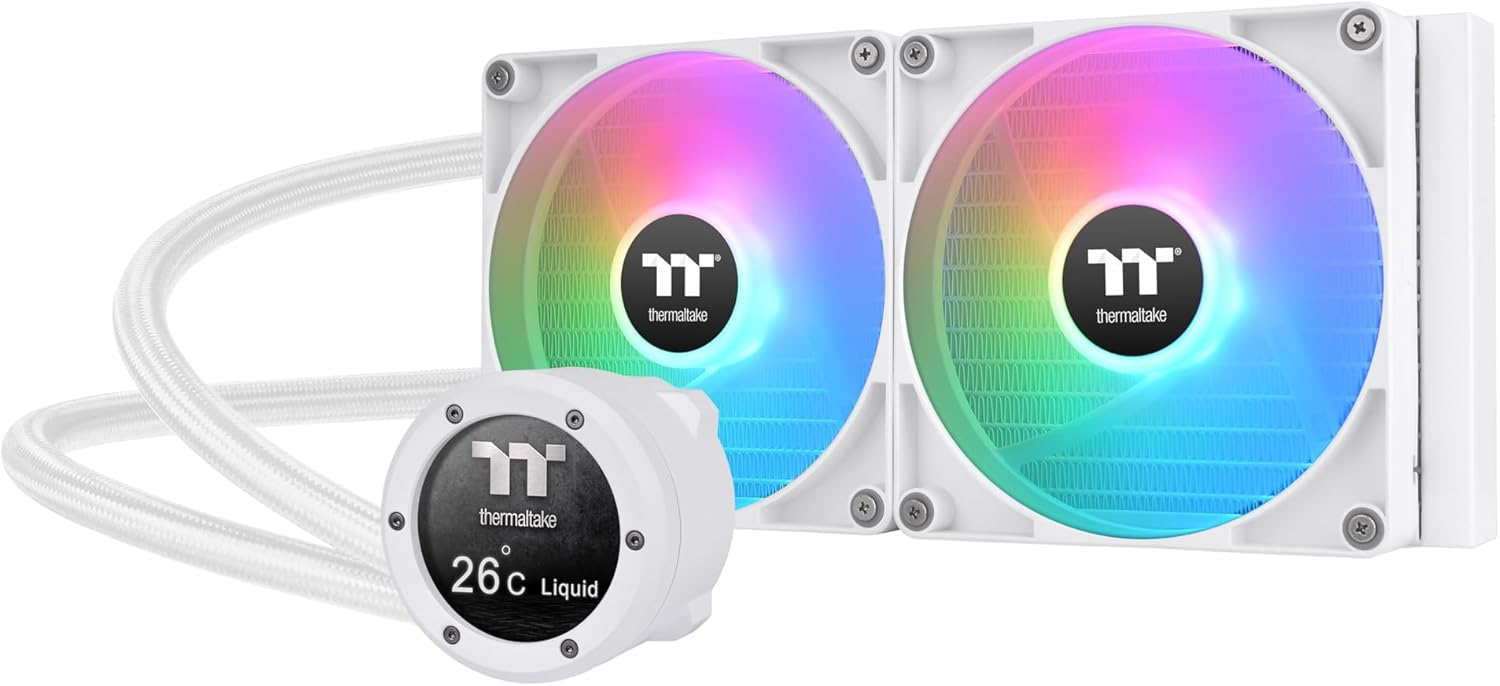 Thermaltake Th280 V2 Ultra Argb Processor Liquid Cooling Kit White 1, W128825761 (Liquid Cooling Kit White 1 Pc(S))