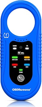 OBDResource 5 in 1 TPMS Relearn Tool, Frequency Tester, Remote Key Tester