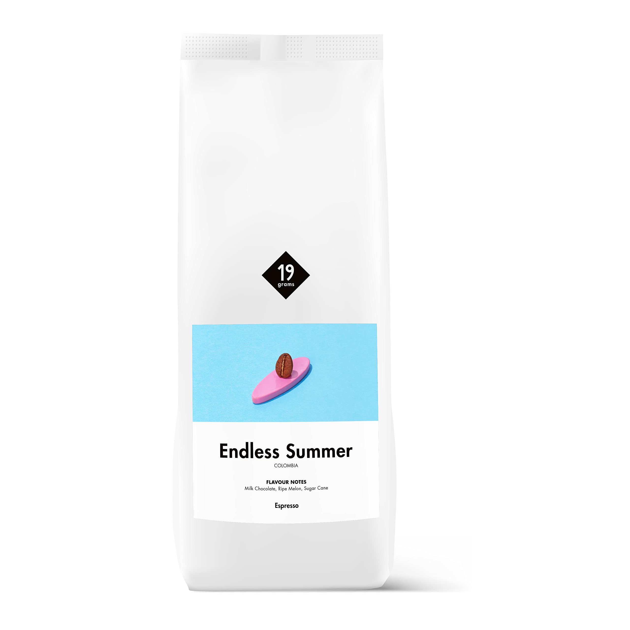Endless Summer Espresso | 1kg ganze Bohne | fair & nachhaltig | frisch geröstet | 100% Arabica Kaffeebohnen | specialty coffee | 19grams Kaffeerösterei
