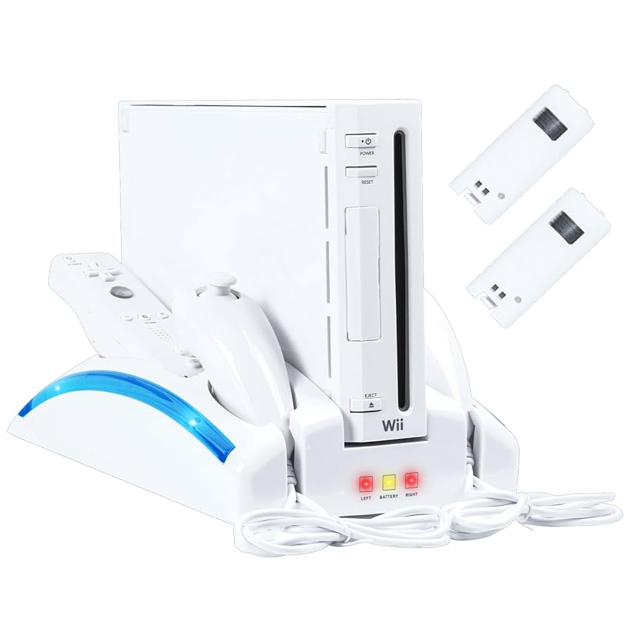 Nintendo Wii ホワイト ゲームと周辺機器 Amazon.com: ohhnac Wii Console Game Organizer Station,Wii