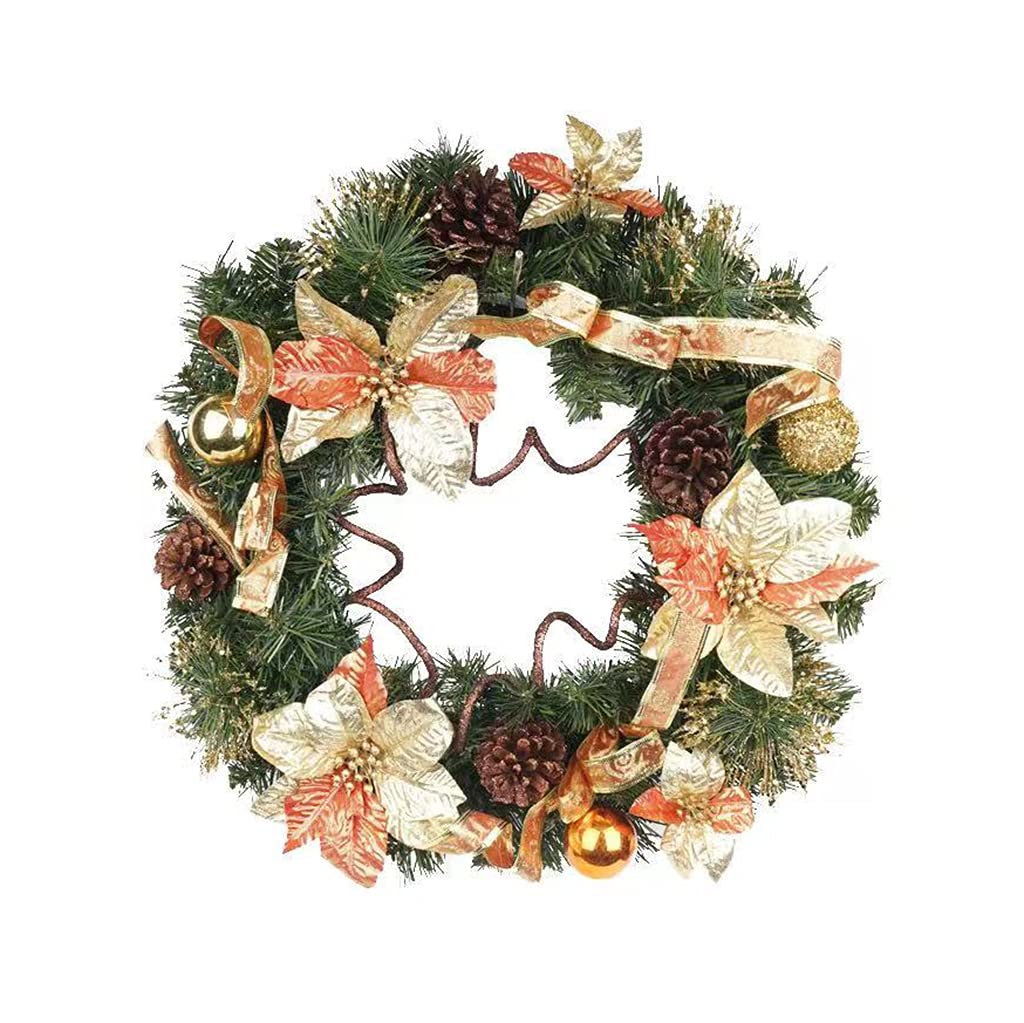 Guirlande de Noël pour vitrine et décoration de porte de maison