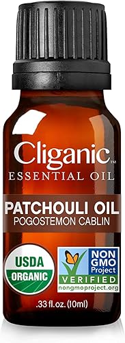 Miniatura 4 de Cliganic Aceite esencial de pachulí orgánico - 100% puro y natural para difusor de aromaterapia  Con verificación sin OMG