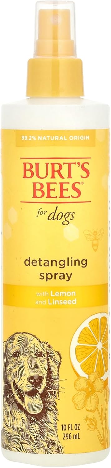Burt's Bees for Pets Detangling Spray for Dogs with Lemon