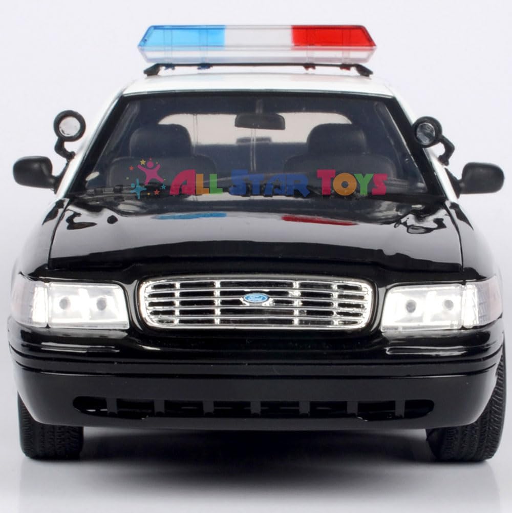 Motormax 1:18 2001 Ford Crown Victoria Los Angeles Police Department LAPD Toy