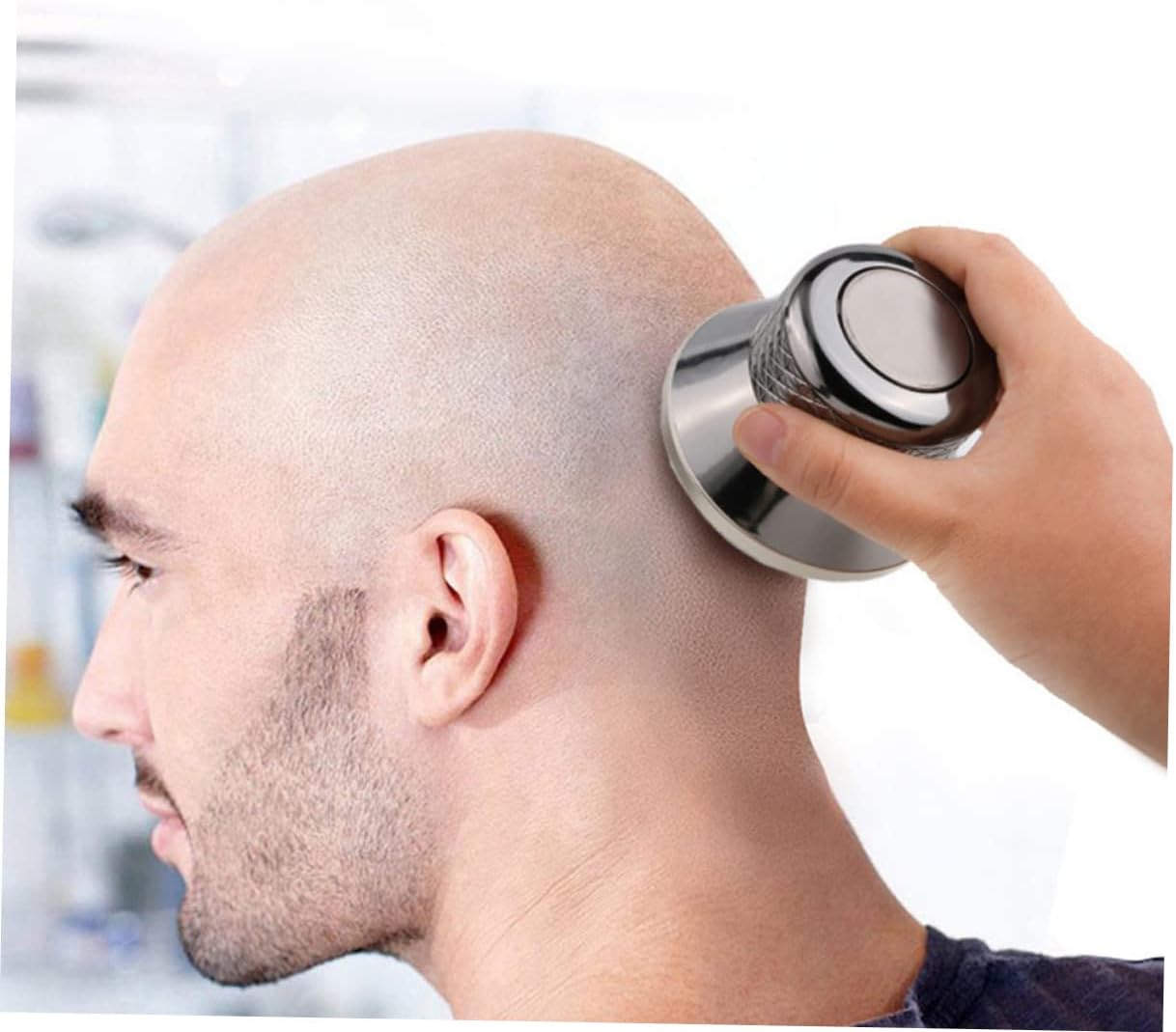 Face Shaver for Men Electric Razor Hair Trimmer Separate Razor Rechargeable Stainless Steel