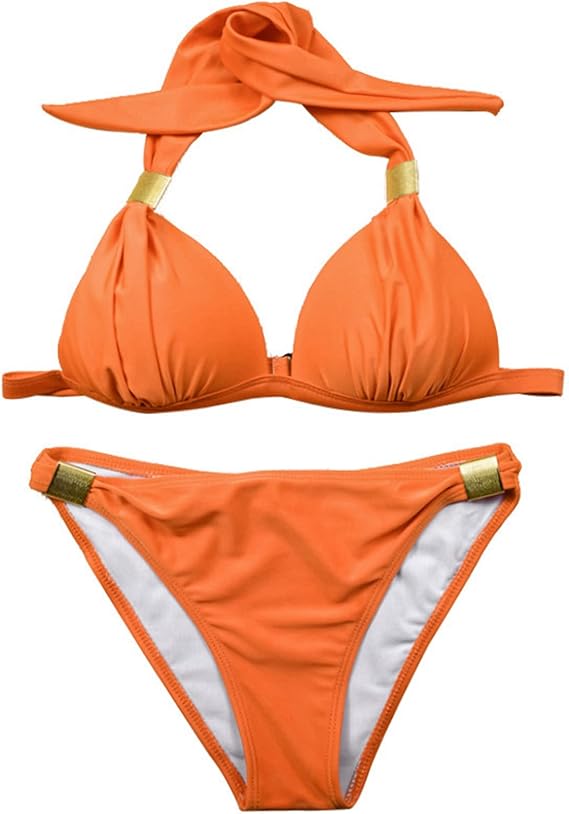 Amazon 女性用の2ピースの入浴スーツトライアングルビキニ水着ホルターネックビキニセット水着 ビキニ セパレーツ 通販 Amazon 女性用の2ピースの入浴スーツトライアングルビキニ水着ホルターネックビキニセット水着 ビキニ セパレーツ 通販