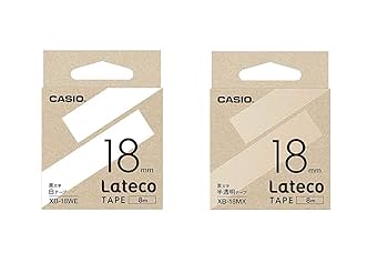 Amazon.co.jp: カシオ ラベルライター ラテコ EC-P10 テープ