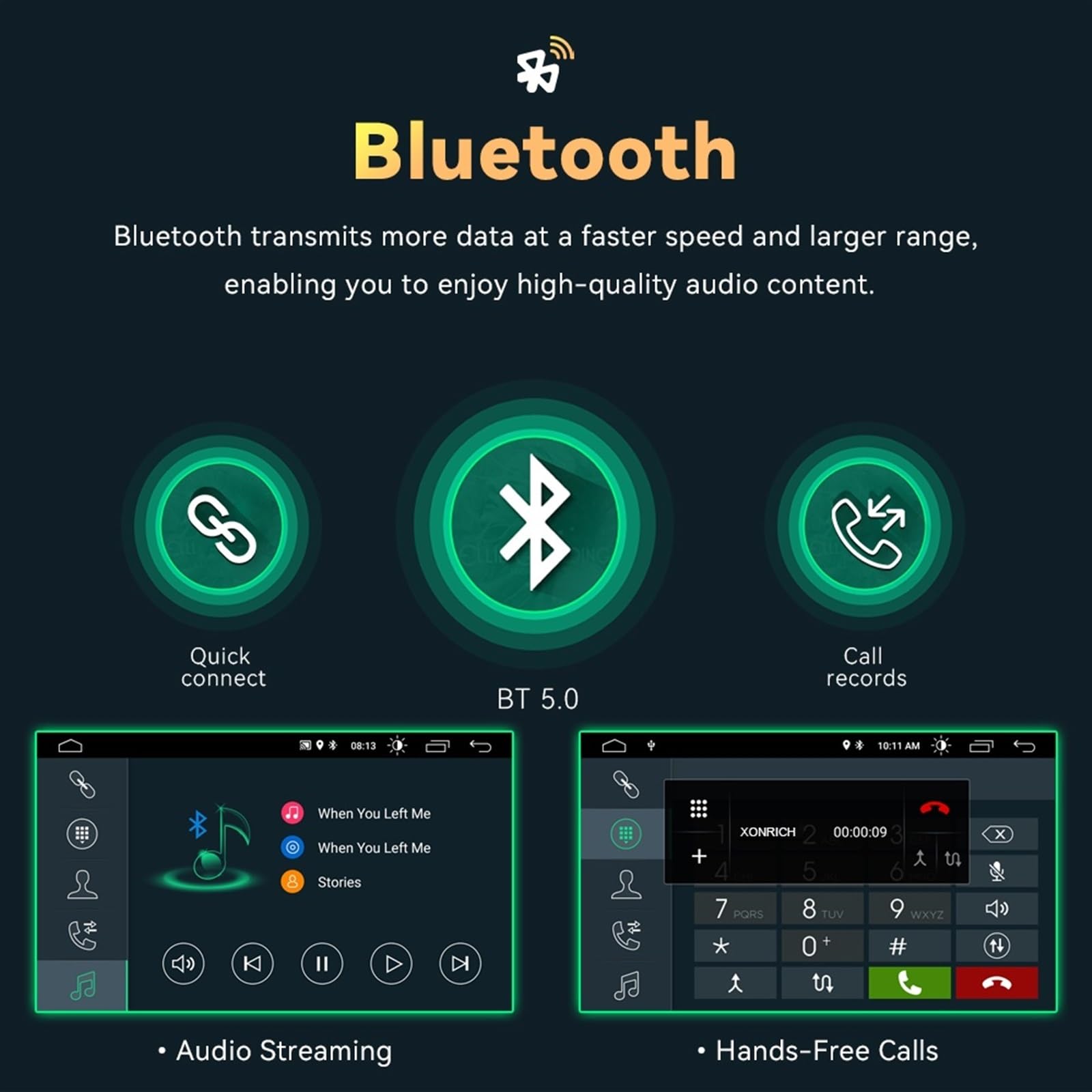Unità Di Testa Audio Navigazione Multimediale For Auto Chiaro E Responsive(4Core 2GB 32GB)