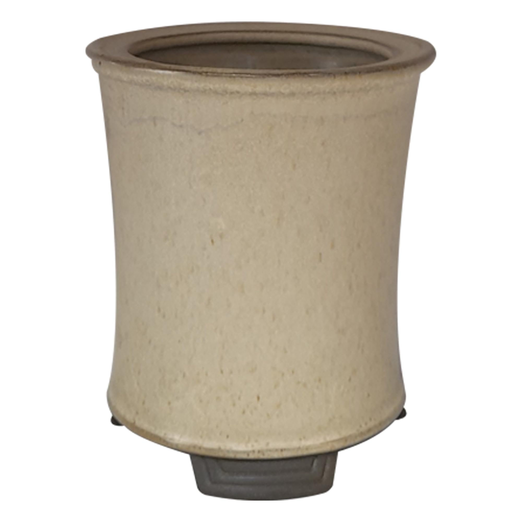 Maceta Bonsai Ceramica Estilo Cascada 8x9 cm | Macetero Bonsai Hecha en Japón | Maceta para Bonsai con Agujero de Drenaje | Tiesto Ceramica Bonsai | Árbol no Incluido