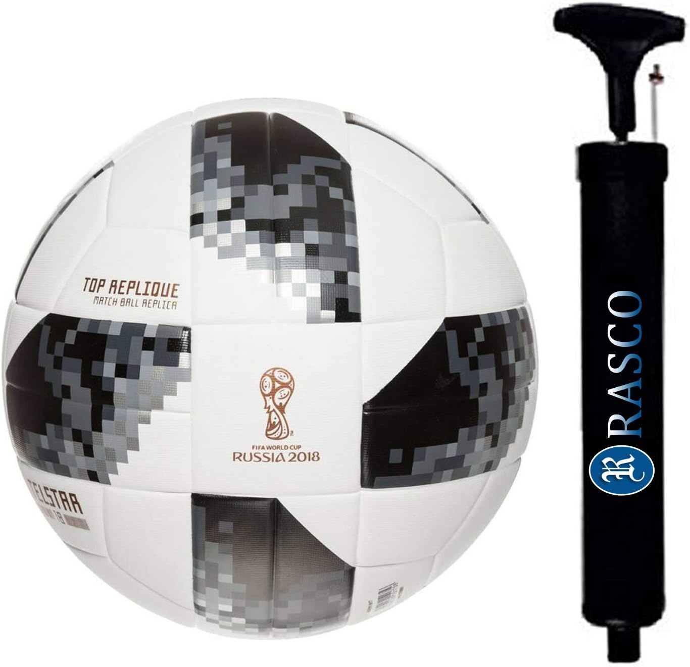 ALKA Telstar Rubber Football, Size 5, (Multicolour)