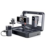 Air 2-Person Wireless Micro Lavalier Microphone for iPhone/Camera/Android/PC 24-bit/48kHz, Noise Canceling, Limiting, Headphone Out, 120dB Max SPL, for Streaming, YouTube, Interviews, Vlog
