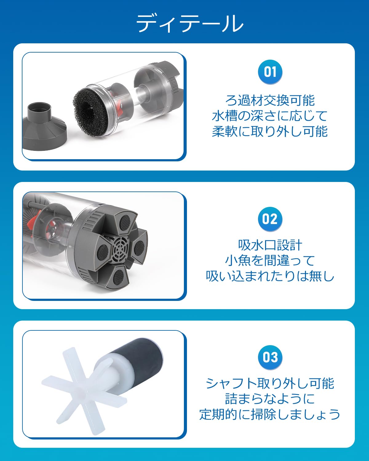 Amazon.co.jp: Mxmoonant 多機能フィルターポンプ フン・食べ残し取り