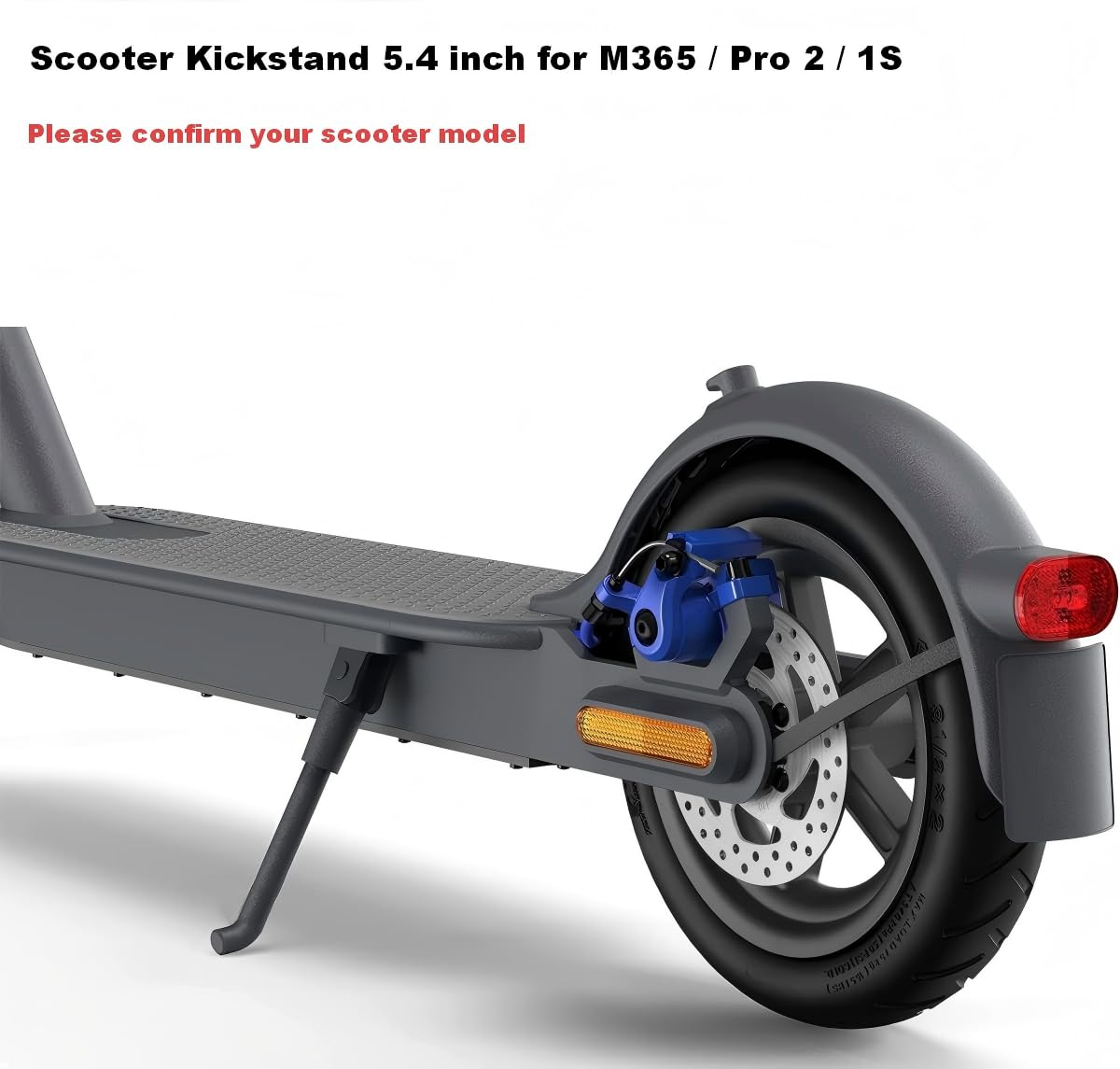 Becharge Soporte para Patinete Eléctrico M365, Compatible con Pro2/M365/M365 Pro/Scooter 3/Essential 1S, Aleación de Aluminio