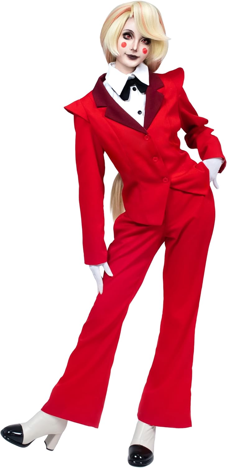 OSIAS Upgraded Hazbin Hotel Charlie Morningstar Cosplay Costume Medium