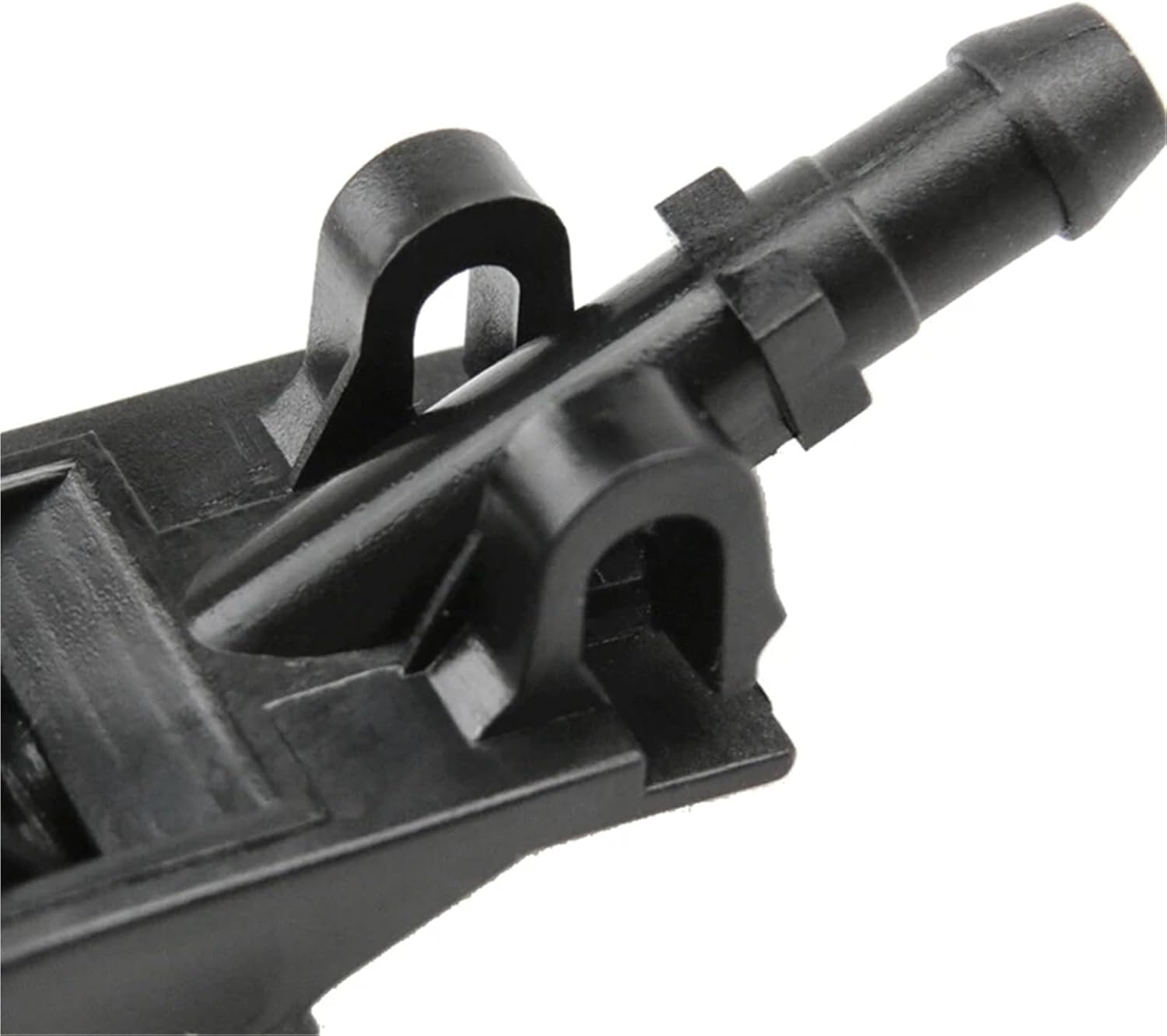 2PCS Windshield Windscreen Washer Nozzle Spray Jet 6E0955985 Compatible with VW Golf Jetta MK4 Passat B5 Bora NOT Heated