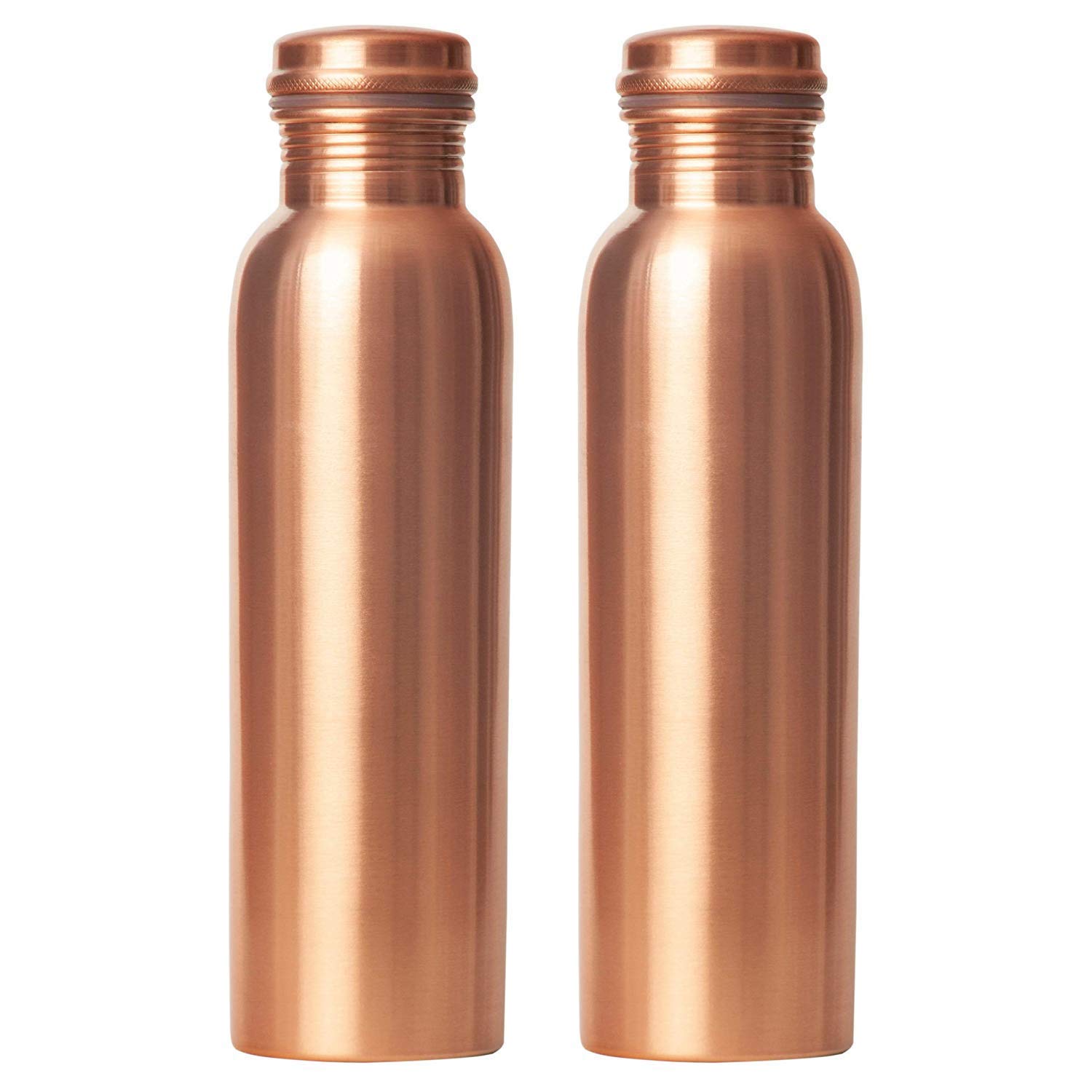 Pure Copper Water Bottle - Leak Proof & Durable -12