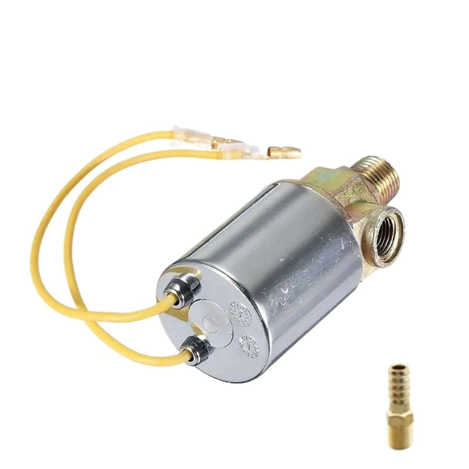 Válvula solenoide eléctrica de 1/4 pulgada y 24V para control de fluidos, pack de 5 unidades