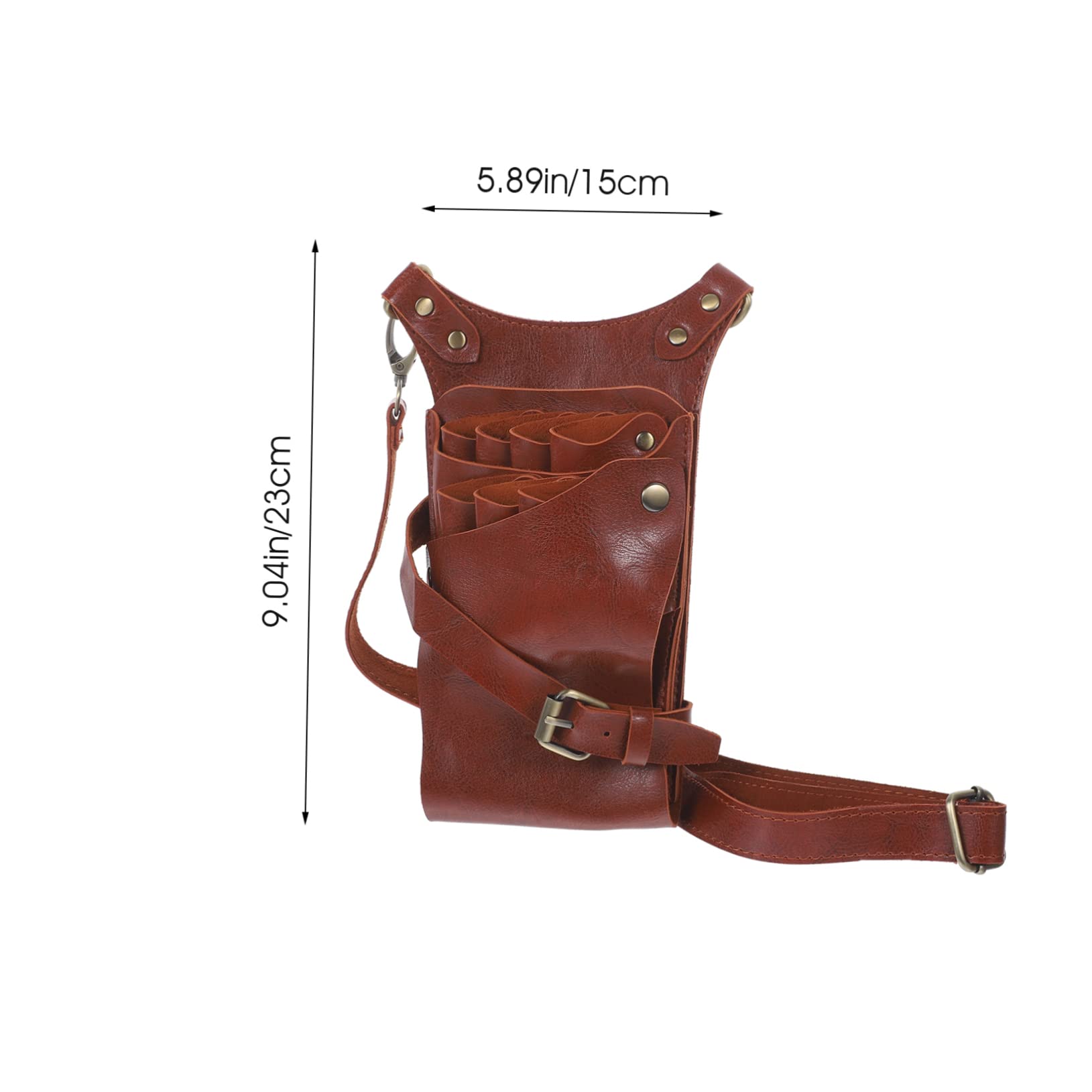 NULYLU Scissor Fanny Pack for Barbers Hairdressing Scissors Organizer Salon Shear Holder Clipper Bag