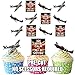 Produktbild Keep Calm and British Spitfire Mix  essbar Stand-up Cupcake Topper (Pack von 12)