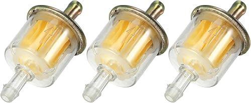 Miniatura 10 de Se adapta a filtros de combustible en línea de gas de 38 pulgadas, duraderos para motores pequeños, mini bicicleta, ATV, UTV, motocicleta (juego de