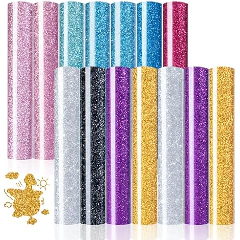 HTVRONT Glitter HTV Bundle Cover