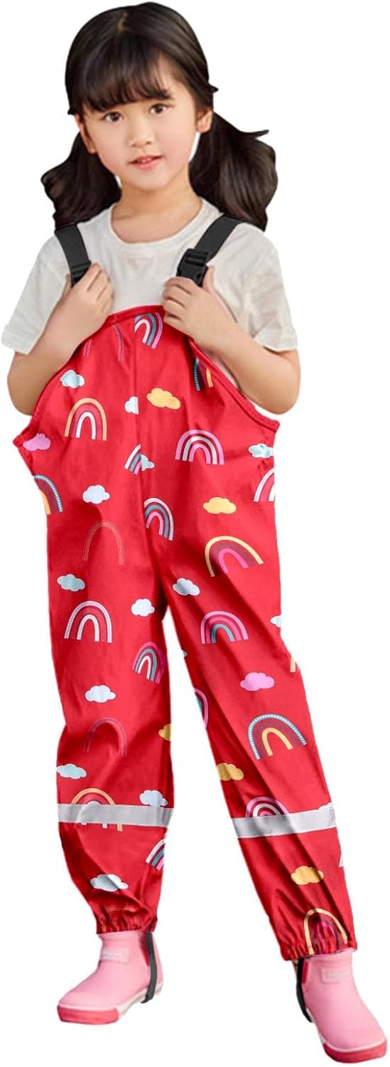 Tuta Da Pesca Invernale Per Bambini - Impermeabile, Con Bretelle, Per Bambini 10 Anni, Poliestere 100% - Foto 4