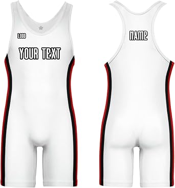 Unisex Custom Wrestling Singlet, Classic Singlet Uniform for Kids Mens Womens