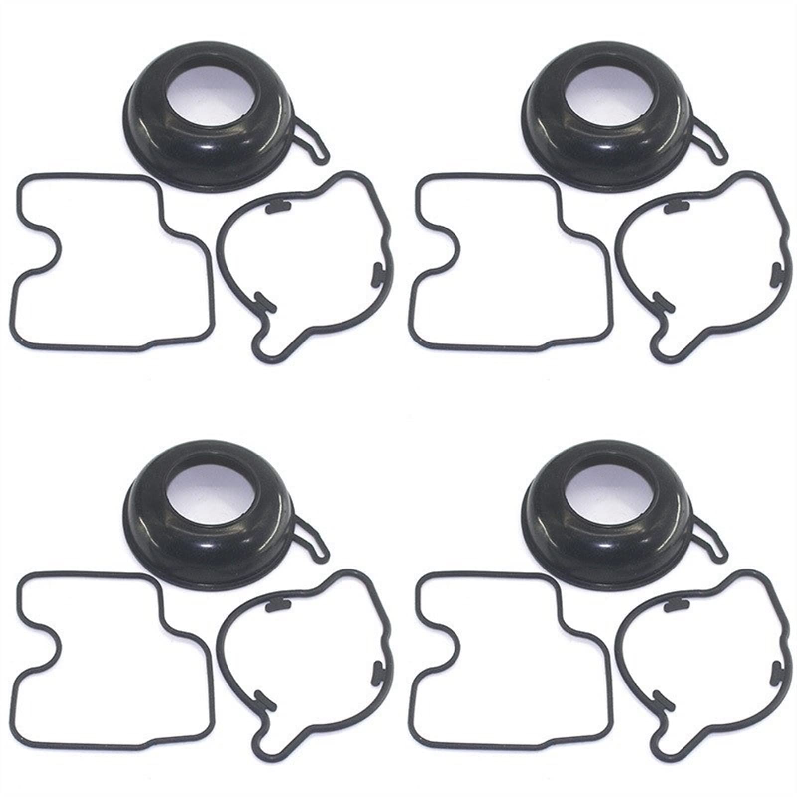 Kit Réparation Carburateur CBR400RR NC23 (1986-1989) – 4 Diaphragmes à Vide