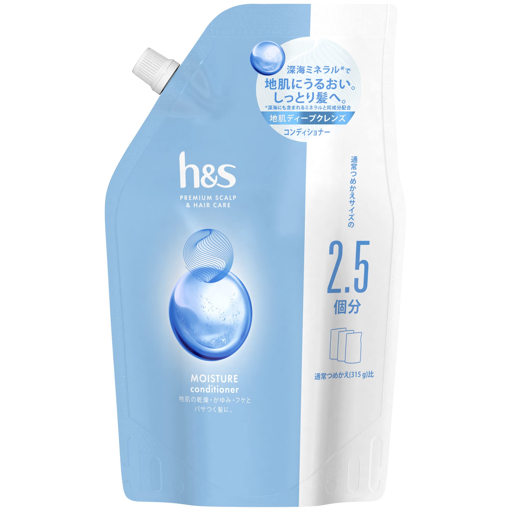 h&s　地肌ディープクレンズ　シャンプー7袋　コンディショナー7袋　詰替用 Amazon.co.jp: h&s コンディショナー 800g 詰め替え大容量