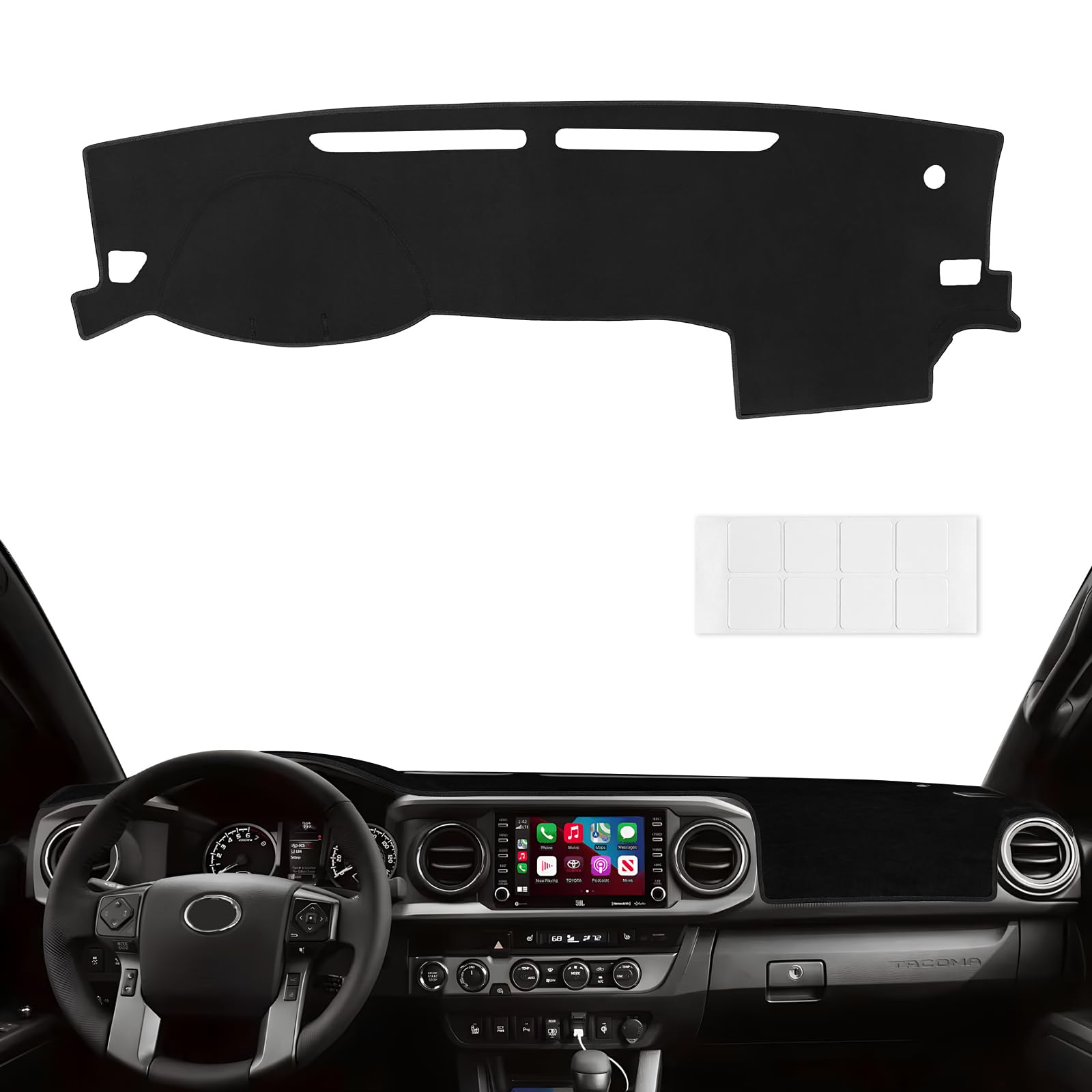 Photo 1 of Rilsen Dash Cover Mat for Toyota Tacoma (2016-2023)